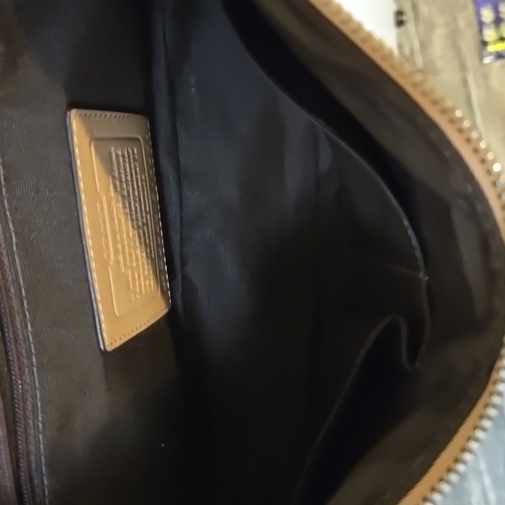 Coach Camel Tan And Silver Hardware - Picture 5 of 8